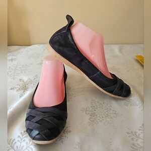 Mjus Ballet Slip On Women's Loafers Shoes Navy Sz 39